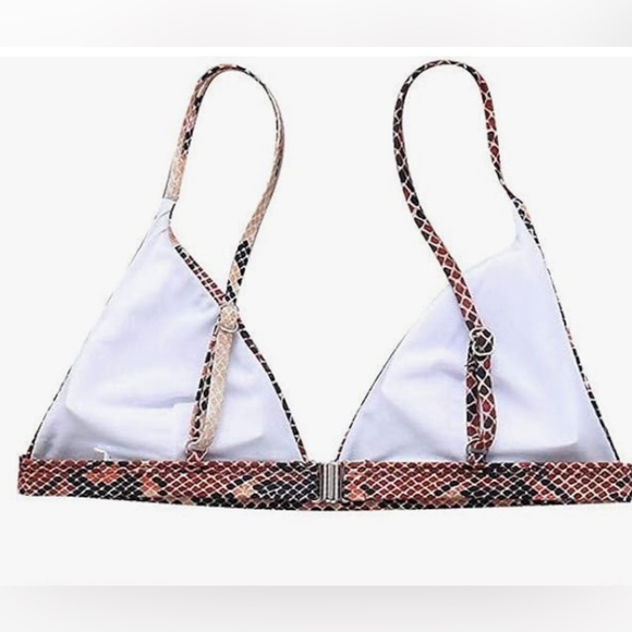 SEXY SNAKE 🐍 PRINT BIKINI SWIMWEAR TOP - Picture 11 of 12